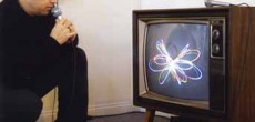 Participation TV, by Nam June Paik, 1963. Manipulated television, signal amplifiers, and microphine. Installation
view, 2007. (Frieling et al., 2008, p. 99: http://www.sfmoma.org/explore/multimedia/audio/aop_tour_403).