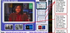 Figure 2 Redesigned iTV Interface