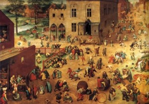Figure 6: Children’s Games by Pieter Bruegel, 1560