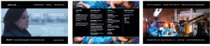 Figure 1: Screen shots of The O Mission