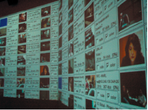 Figure 6. Large-scale AG Display at REVE PIT