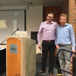 Best in Show Award Winner Dave Ryan of SleepCycle with Dave Beck